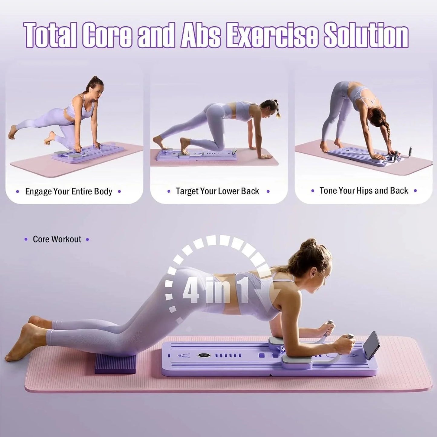 Tavola Flexi Pilates – Allenamento Multifunzione a Basso Impatto