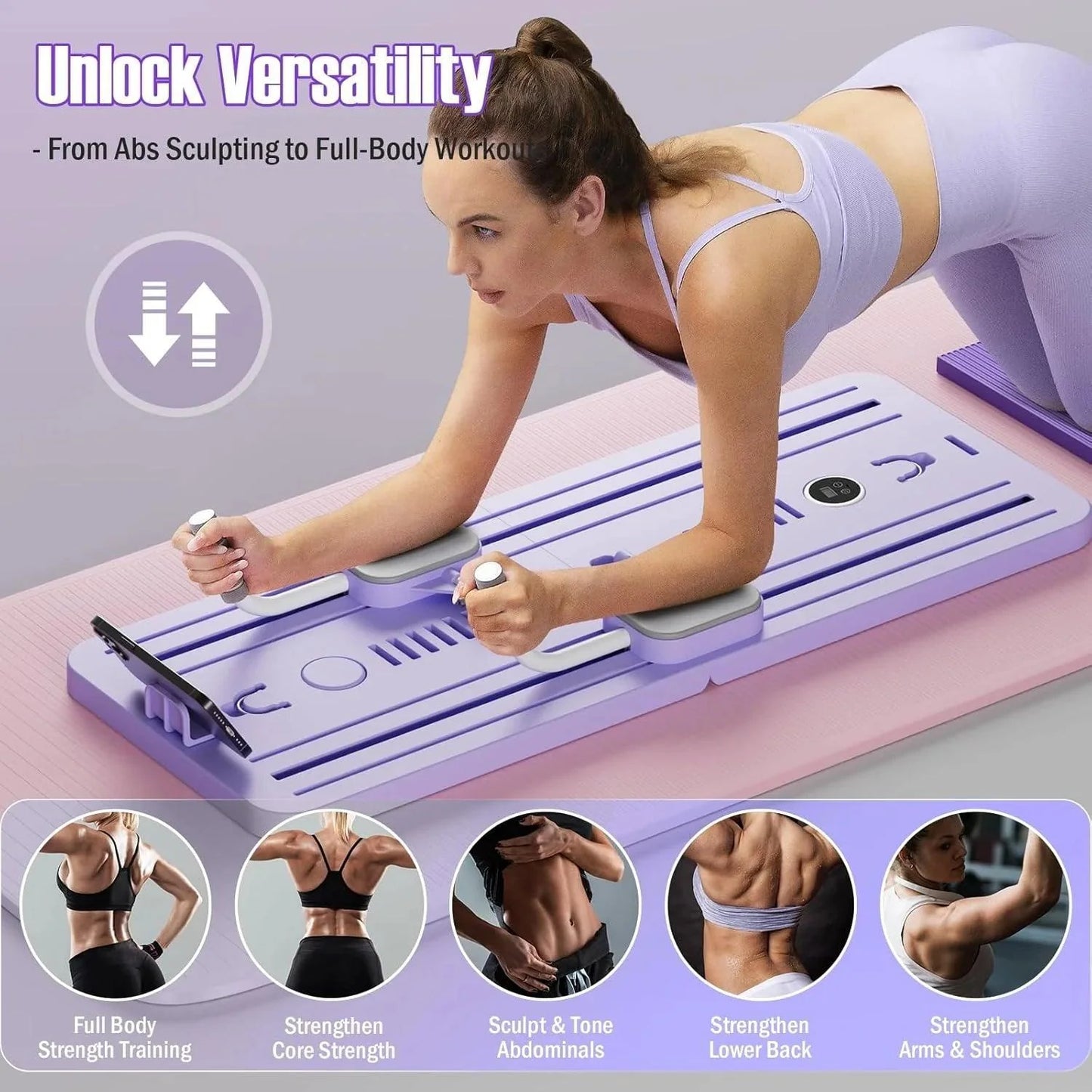 Tavola Flexi Pilates – Allenamento Multifunzione a Basso Impatto