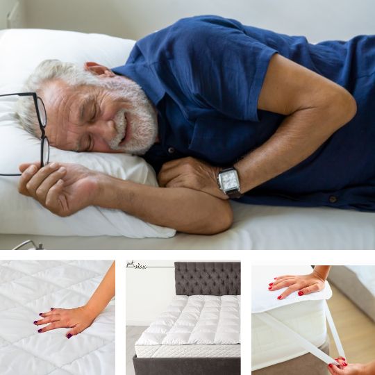 🌟 Topper Matrimoniale Traspirante 🌙 – Comfort da Hotel a 5 Stelle!