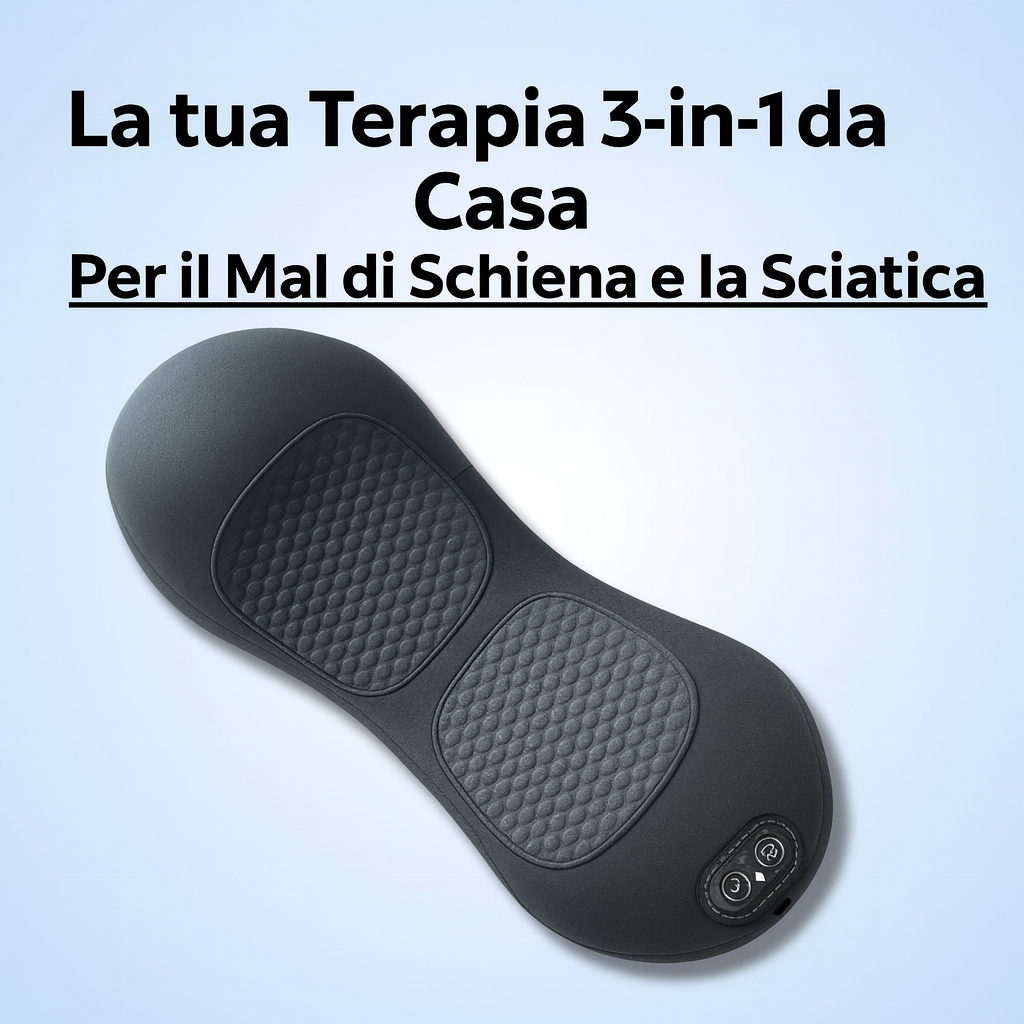 SpinaCare™ Cuscino Terapeutico 3-in-1 per il Mal di Schiena