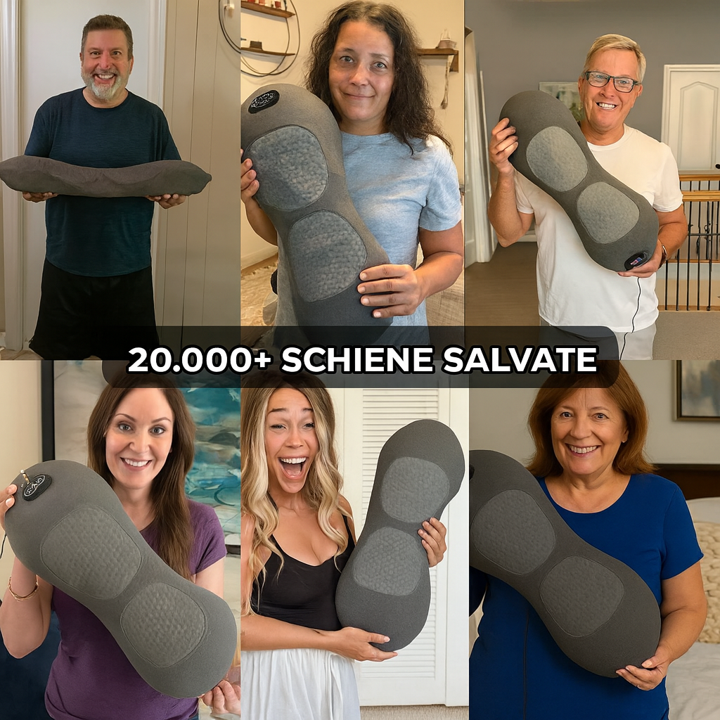 SpinaCare™ Cuscino Terapeutico 3-in-1 per il Mal di Schiena