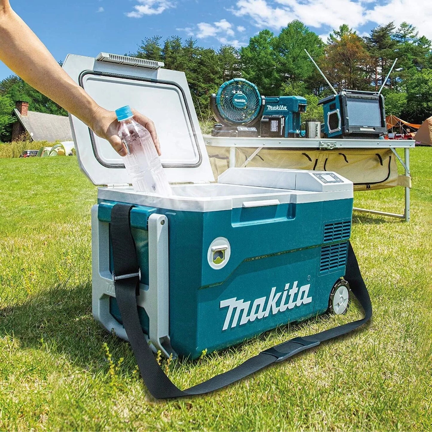 🔵 Makita CW180DZ Frigorifero-Riscaldatore Ricaricabile | Portatile, Potente e Versatile ❄️🔥