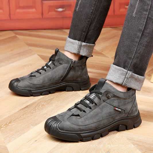 David™ - Scarpe Invernali da Uomo con Fodera in Pelliccia Sintetica